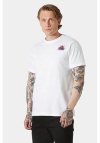 Resim Helly Hansen Core Graphic T -shirt 2.0 Hha.54599 002 Beyaz 