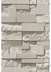 Resim Zümrüt Exclusive Taş Desenli Duvar Kağıdı 9250 