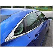 Resim Ebal Otomotiv Honda Civic Krom Cam Çıtası 8 Pcs. P.Çelik 2016 ve Sonrası 