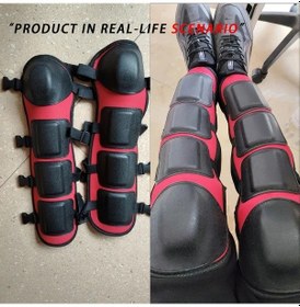 Resim Willowhaven Kırmızı 2 Adet Kalın Dizlik Uzun Süreli İşler İçin Konforlu Tamir Diz Pedi Kırmızı 