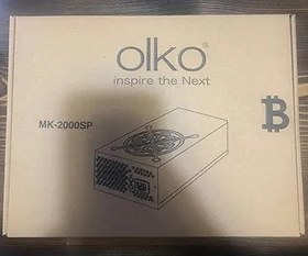 Resim Olko MK-2000SP 2000W 96+ 2 Fanlı Mining Powersuply Kutulu 
