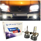 Resim Vw Bora Led Xenon Sis Farı Ampulü H3 Mono Yeni Seri Beyaz 