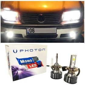 Resim Vw Bora Led Xenon Sis Farı Ampulü H3 Mono Yeni Seri Beyaz 
