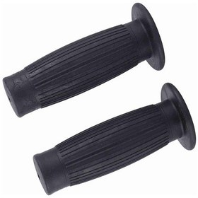 Resim Lemestar Motorcycle Lastik El Tutucuları - Vintage Tasarım, Titreşim Emici, Kaymazlı, 22mm Sol/24mm Sağ, Suzuki/triumph Uyumlu, Siyah 