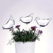Resim 5 adet Kuş Şekilli Kendinden Sulama Küreleri - Otomatik Bitki Sulama Cihazları, İç ve Dış Mekan Bahçeleri için Dayanıklı Plastik Damlama Sulama Araçları, Saksı Bitkileri, Çiçekler ve Bonsai için İdeal, Bitki Sulama Sistemi | Dekoratif Küreler | Zarif Tasarım, Sulama Aksesuarları 