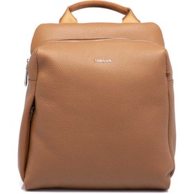 Resim Taba Deri Kadın Sırt Çantası - S1SR00079384-B67 