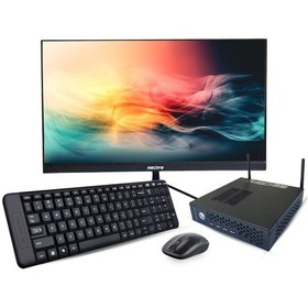 Resim Seclife MP-418 i5-4570 8 GB 256 GB SSD 21.5" Dos Mini Masaüstü Bilgisayar 