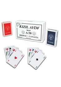 Resim Kızılay A30 Artex İskambil Oyun Kağıdı (1 PK=12 DESTE) 