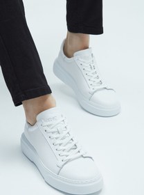 Resim Tamer Tanca Erkek Hakiki Deri Sneakers & Spor Ayakkabı 04 2501 Erk Ayk Y23 