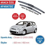 Resim Citroen C2 Hybrid Silecek Takımı 2003-2008 