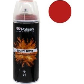 Resim Polisan Akrilik Sprey Boya Kırmızı Ral-3002 