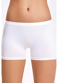 Resim Mtm My The Mall İlke Lycra Modal Supreme Short Beyaz 