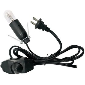 Resim Hombey Tuz Lambası İçin Ul Onaylı Dimmerli Kablolu Ampul Tutucu - Işık Parlaklığı Ayarlı, 1.5m Kablolu, Farklı Delik Çaplarına Uyumlu 