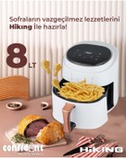 Resim Hiking Airfryer Akıllı Yağsız Pişirici Fritöz 