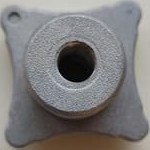 Resim Yıldız Başlı Ayar Topuzu Alüminyum (Star Knob) Full Thread (M12) 