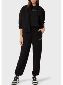 Resim Guess Bayan Pantolon V4bb13 K7uw2 Jblk Siyah Siyah 