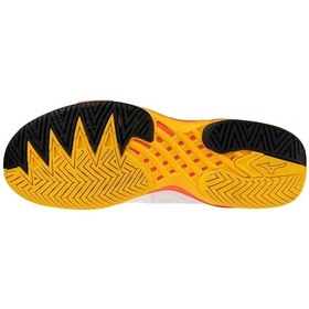 Resim Mizuno Wave Exceed Tour 6 Ac Erkek Tenis Ayakkabısı Beyaz / Turuncu Çok Renkli 