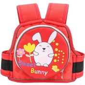 Resim Kırmızı Çocuk Düşme Önleyici Emniyet Kemeri Kullanım Seti 