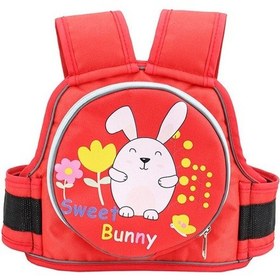 Resim Kırmızı Çocuk Düşme Önleyici Emniyet Kemeri Kullanım Seti 