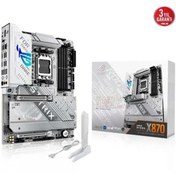Resim ASUS Rog Strıx X870-a Gamıng Wıfı-7 Ddr5 Hdmı Dp Pcıe 5.0 Am5 Atx 