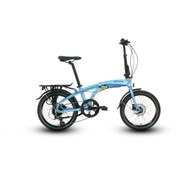 Resim Carraro Flexi 108 Hd 20 Jant Katlanabilir Bisiklet (mavi Yeşil Turkuaz (bukalemun)) 