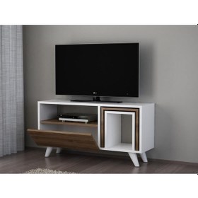 Resim Dekorister Novella K2 Tv Ünitesi Beyaz-Ceviz 