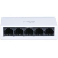 Resim DAHUA MEGABİT DH-PFS3005-5ET-L 5 PORT 10/100 YONETILEMEZ SWITCH 