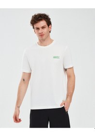Resim Skechers Graphic T-Shirt M Short Sleeve Erkek Kırık Beyaz Tshirt S241054-102 