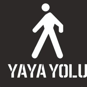 Resim İsg Tabelam 40x40cm/kompozit/Yaya Yolu Boyama Şablonu 