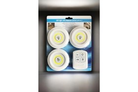 Resim Astraltech Mutfak Dolap Altı Işığı Uzaktan Kumandalı Yapışkanlı Kablosuz Pilli 