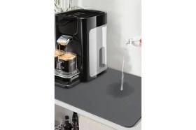 Resim Storemax Bulaşık Kurutma Matı Süper Su Emici Tezgah Üstü Bulaşıklık Mikrofiber Paspas Siyah 35X50CM 