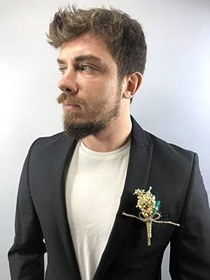 Resim Mavi Pamuk Otlu Damat Yaka Çiçeği 10 Adet 