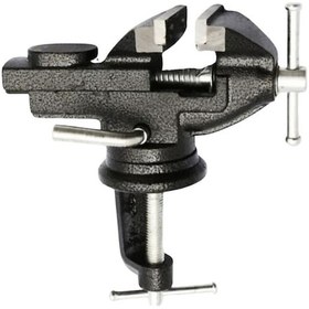 Resim Sağlam Gövde Yüksek Tutma Güçlü 50 Mm Mini Dönerli Masa Mengenesi Sağlam Gövde 