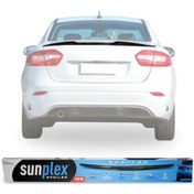 Resim Sunplex Renault Fluence Bagaj Üstü Spoiler Piano Black 2009 Sonra 