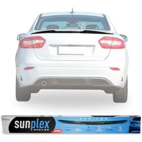 Resim Sunplex Renault Fluence Bagaj Üstü Spoiler Piano Black 2009 Sonra 