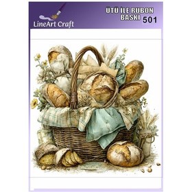 Resim Ütü İle Rub On Transfer Kağıdı - No: 501 30x30 Cm 