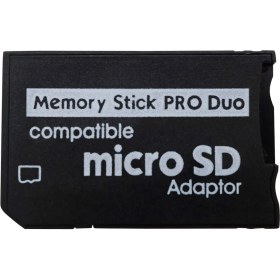 Resim Pop Konsol Sony Psp Memory Stick Pro Duo Adaptör Psp Hafıza Kartı Adaptör Mikro Sd Kart Çevirici 