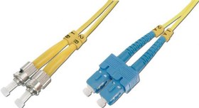 Resim BC-FO-9STSC-02 Beek ST-SC Fiber Optik Patch Kablo, 2 metre, Singlemode, 3.0mm Duplex, 9/125, OS 2, LSZH 