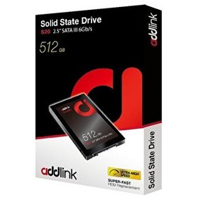 Resim Addlink AD512GBS20S3S 512 GB 500-450 MB/s 2.5" Sata III SSD 