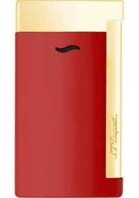 Resim S.t. Dupont Slim 7 Çakmak 027774 Bordo/gold 