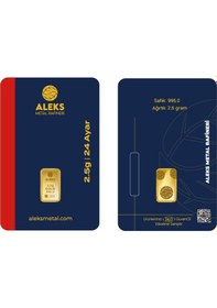 Resim Agakulche 2,5 Gr 995 24 Ayar Amr Külçe Altın 