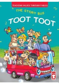 Resim Masal Otobüsü Düt Düt - The Story Bus Toot Toot İngilizce 