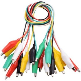 Resim Timsah Ağız Krokodil Test Kablosu 45-50cm 10'lu(28mm) 