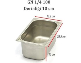 Resim 1/4 100 Gastronom Küvet (2,8 Lt) 