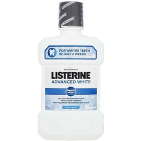 Resim Listerine Advanced White Hafif Tat Ağız Bakım Suyu 1000 ml 