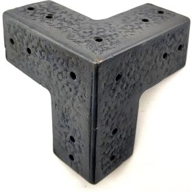 Resim Antika Tarz Dekoratif Pirinç Köşe Gönye - 68X68 Mm, Oksit 