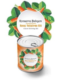 Resim NW NessiWorld BUFFER® Konserve Bahçem Evde Konservede Havuç Yetiştirme Büyütme Kiti 