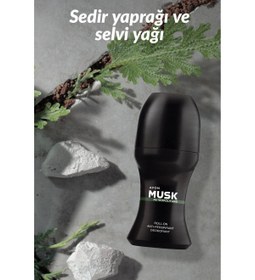 Resim Avon Musk Metropolitano Erkek Antiperspirant Roll-On 50 ml 