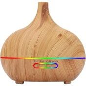 Resim Tuya Wifi Nemlendirici Essential Aroma Yağ Difüzör Akıllı Ana Sayfa 400ML Hava Nemlendiricisi Alexa Eu Fişi Için (Yurt Dışından) 