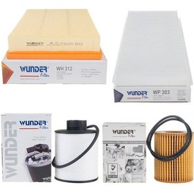 Resim Opel Vectra C 1.9 Periyodik Bakım Filtre Seti 